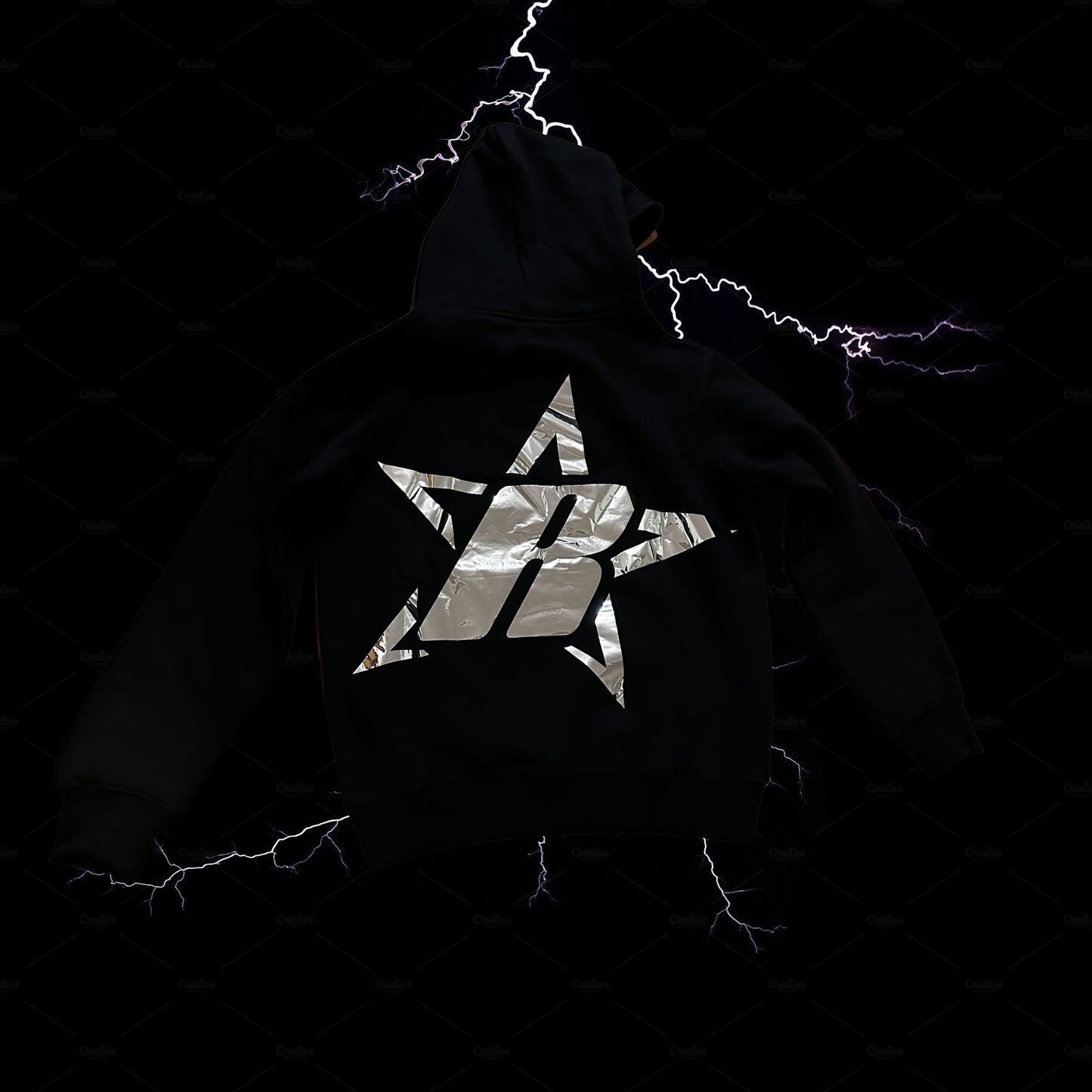 Rstar Hoodie Black